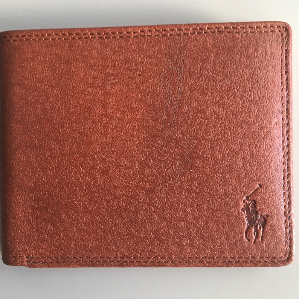 Polo pigskin billfold